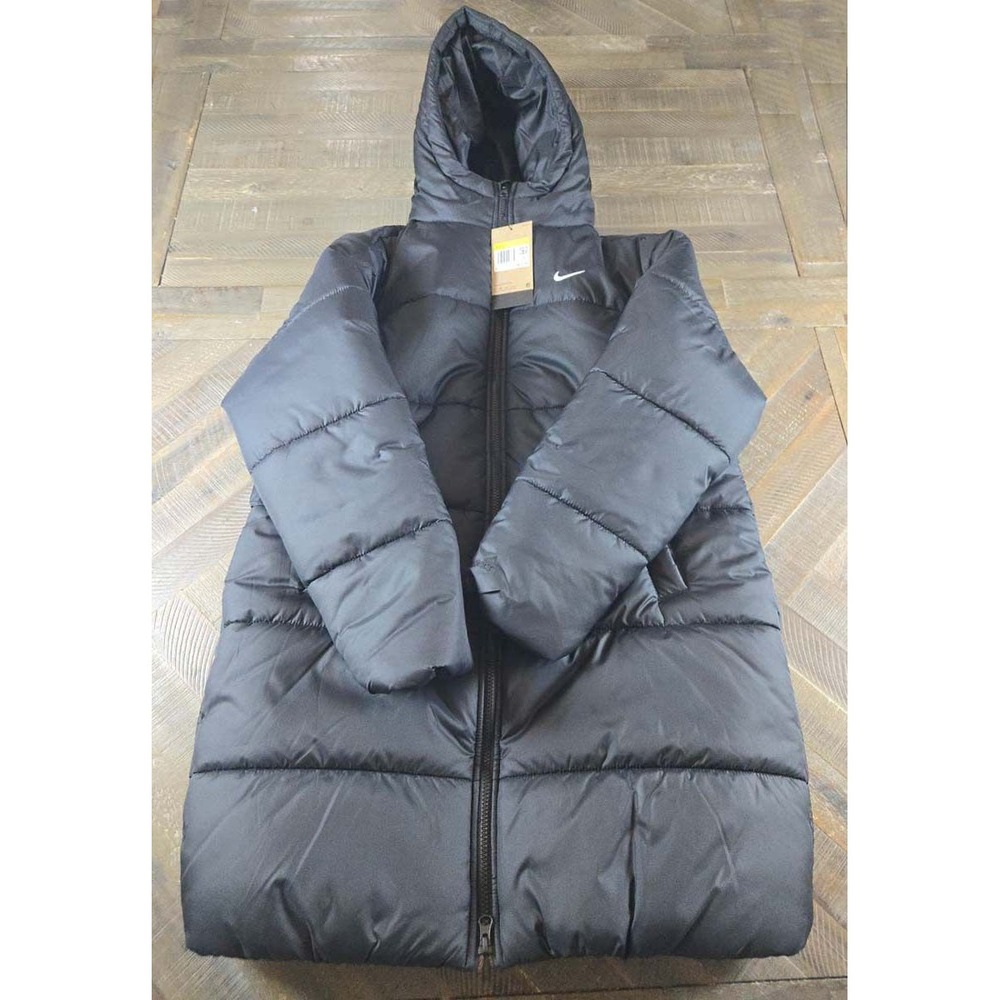 Nike Womens Therma-FIT Repel Hooded Parka Puffer Jacket HV4912-010 Size S NWT - Picture 3 of 7